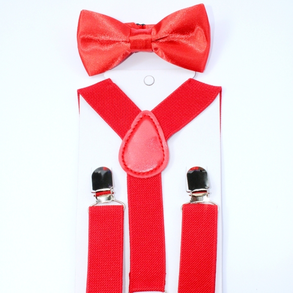 Boys Toddler & Youth suspender and tie set - Picture 4 of 8
